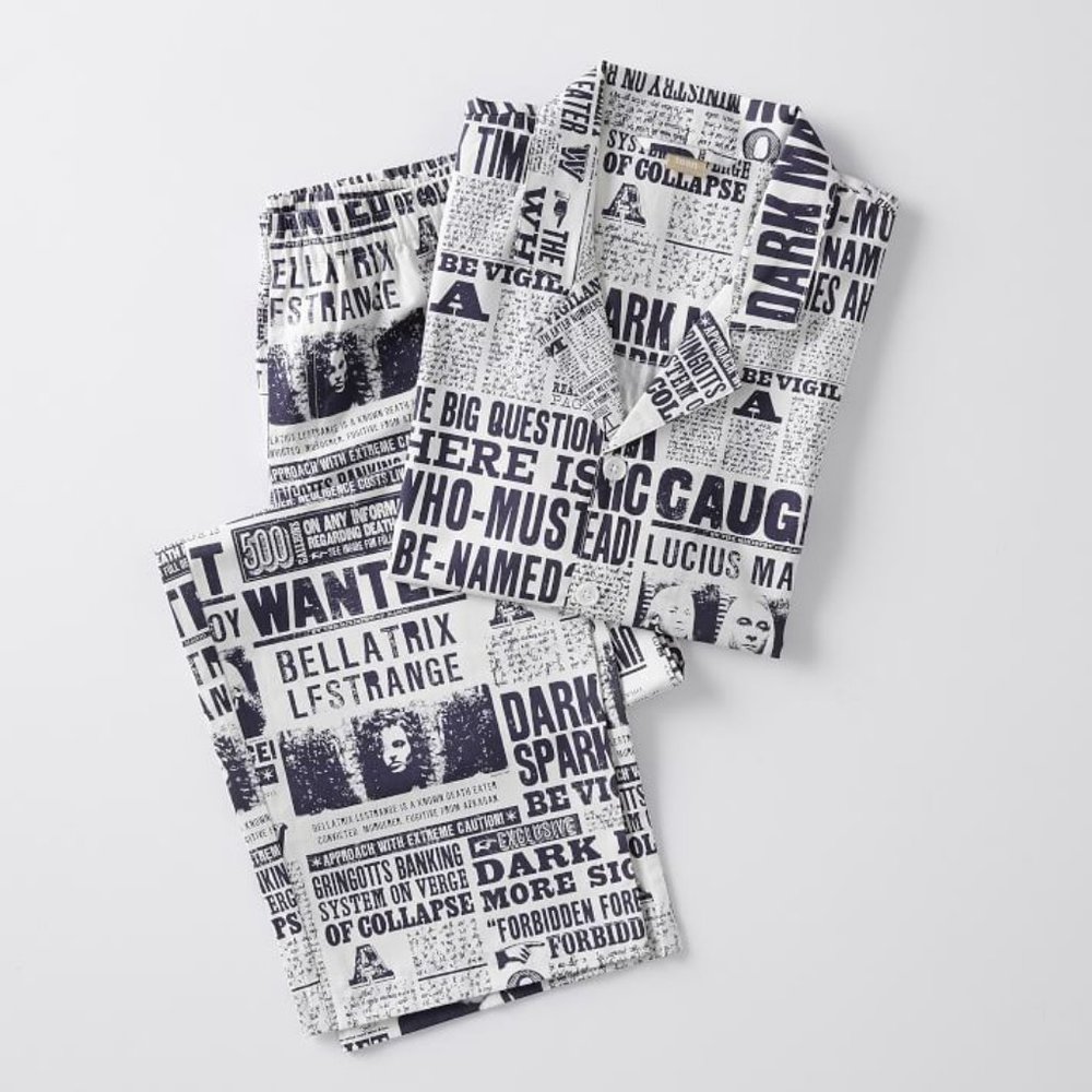 Harry Potter Daily Prophet Pajamas